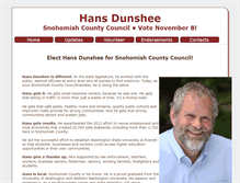 Tablet Screenshot of hansdunshee.com